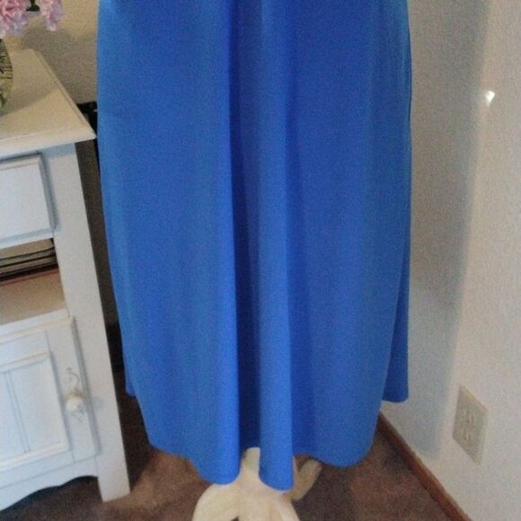 NWT Zara Blue Knit Dress - Picture 3 of 9